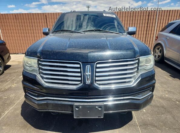 5LMJJ2HT3GEL09429 2016 LINCOLN NAVIGATOR Black Вид спереду