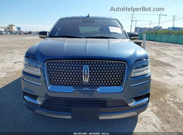 5LMJJ2HTXKEL05614 2019 LINCOLN NAVIGATOR Blue ხელსაწყოთა პანელის ხედი