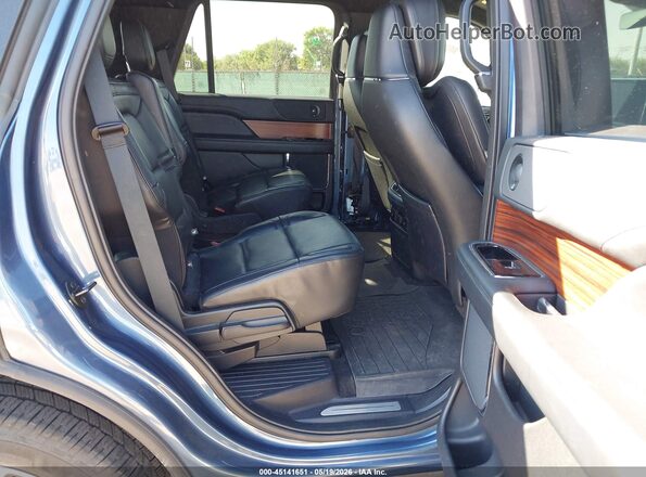 5LMJJ2HTXKEL05614 2019 LINCOLN NAVIGATOR Blue VIN კოდის სტიკერის ხედი