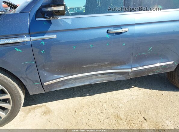 5LMJJ2HTXKEL05614 2019 LINCOLN NAVIGATOR Blue წინა ხედი