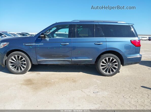 5LMJJ2HTXKEL05614 2019 LINCOLN NAVIGATOR Blue სალონის 360-გრადუსიანი ხედი