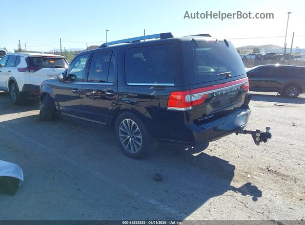 5LMJJ2JT0HEL07147 2017 LINCOLN NAVIGATOR Black Trasero izquierdo