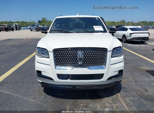 5LMJJ2KG8PEL01726 2023 LINCOLN NAVIGATOR White Vista del salpicadero