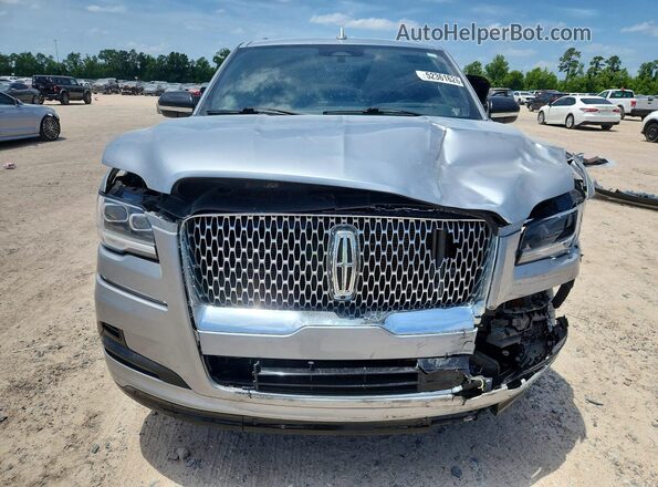 5LMJJ2KT0NEL10155 2022 LINCOLN NAVIGATOR Silver Front view