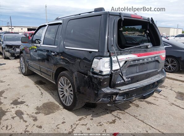 5LMJJ2KT7GEL00337 2016 LINCOLN NAVIGATOR Black Задня ліва чверть