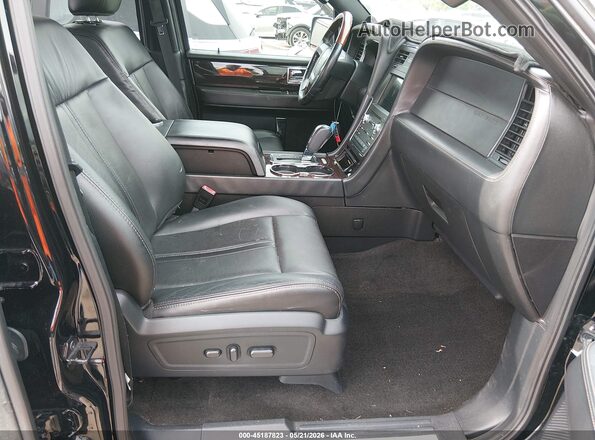 5LMJJ2KT7GEL00337 2016 LINCOLN NAVIGATOR Black Вид салону спереду