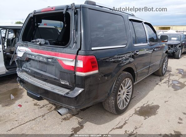 5LMJJ2KT7GEL00337 2016 LINCOLN NAVIGATOR Black Задня права чверть