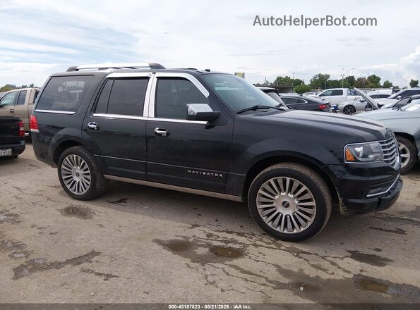 5LMJJ2KT7GEL00337 2016 LINCOLN NAVIGATOR Black Вид задньої частини салону