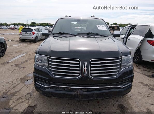 5LMJJ2KT7GEL00337 2016 LINCOLN NAVIGATOR Black Вид щитка приладів