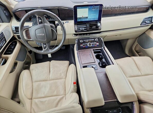 5LMJJ2LT1LEL11827 2020 LINCOLN NAVIGATOR Blue Widok deski rozdzielczej