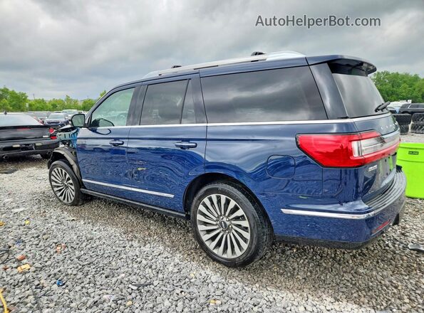 5LMJJ2LT1LEL11827 2020 LINCOLN NAVIGATOR Blue Tył lewy