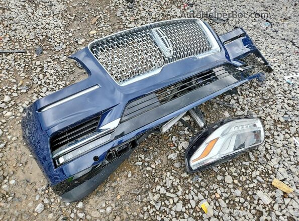 5LMJJ2LT1LEL11827 2020 LINCOLN NAVIGATOR Blue Widok naklejki z numerem VIN
