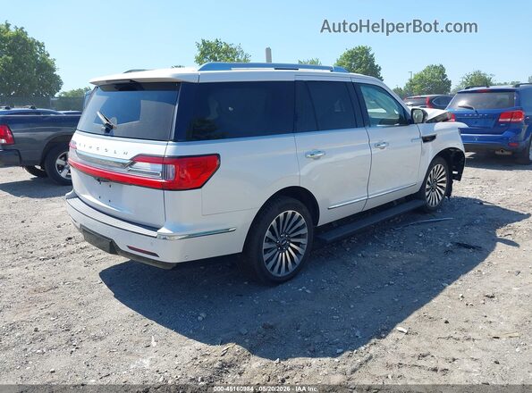 5LMJJ2LT7KEL10003 2019 LINCOLN NAVIGATOR White უკანა მარჯვენა