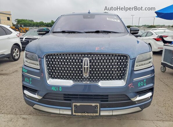 5LMJJ2LT8LEL13557 2020 LINCOLN NAVIGATOR Blue Widok z przodu