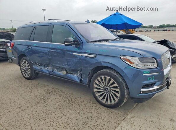 5LMJJ2LT8LEL13557 2020 LINCOLN NAVIGATOR Blue Przód prawy