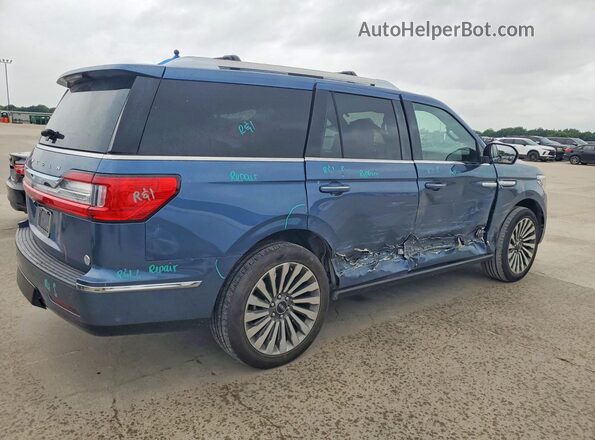 5LMJJ2LT8LEL13557 2020 LINCOLN NAVIGATOR Blue Tył prawy