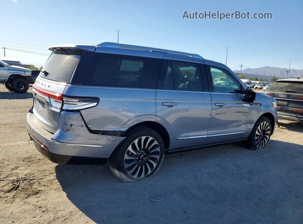 5LMJJ2TG5PEL15856 2023 LINCOLN NAVIGATOR Blue Trasero derecho