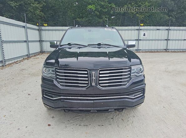 5LMJJ3HT1HEL04382 2017 LINCOLN NAVIGATOR Black წინა ხედი