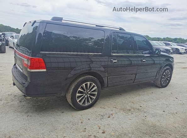 5LMJJ3HT1HEL04382 2017 LINCOLN NAVIGATOR Black უკანა მარჯვენა