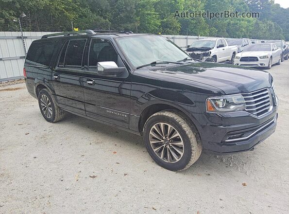 5LMJJ3HT1HEL04382 2017 LINCOLN NAVIGATOR Black წინა მარჯვენა
