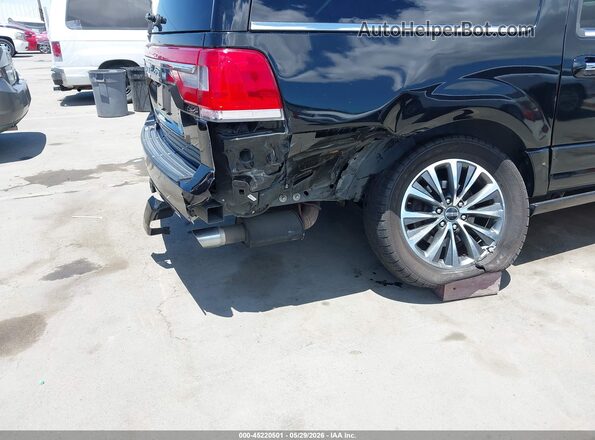 5LMJJ3HT4HEL03498 2017 LINCOLN NAVIGATOR L Black Widok z przodu