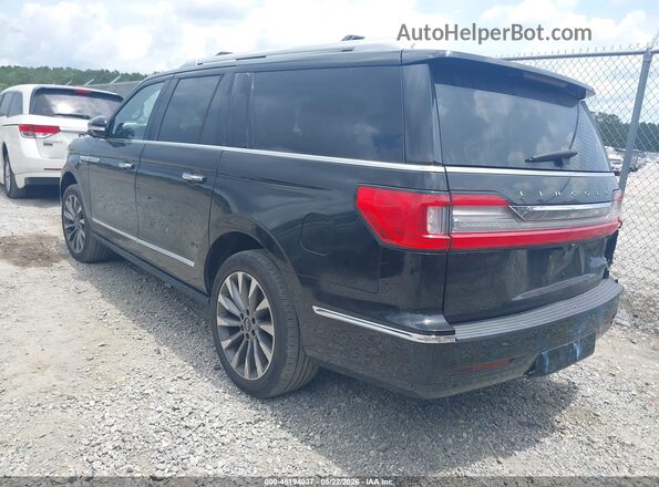 5LMJJ3HT6JEL11107 2018 LINCOLN NAVIGATOR L Black უკანა მარცხენა