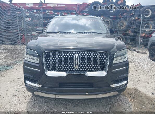 5LMJJ3HT6JEL11107 2018 LINCOLN NAVIGATOR L Black ხელსაწყოთა პანელის ხედი