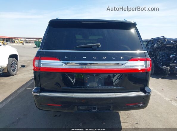 5LMJJ3HT8JEL08113 2018 LINCOLN NAVIGATOR L Black წინა ხედი