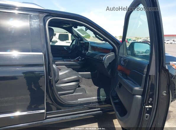 5LMJJ3HT8JEL08113 2018 LINCOLN NAVIGATOR L Black წინა სალონის ხედი