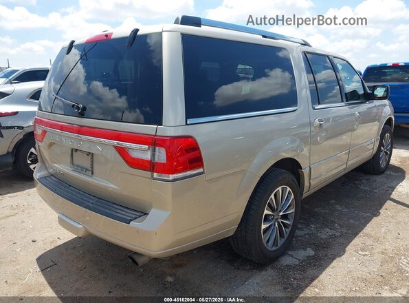5LMJJ3HT9HEL03125 2017 LINCOLN NAVIGATOR L Gold Tył prawy
