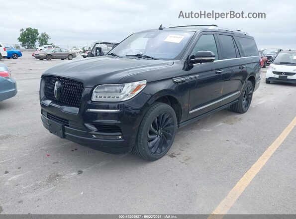 5LMJJ3LT2LEL17352 2020 LINCOLN NAVIGATOR Black Vista tres cuartos delantera izquierda