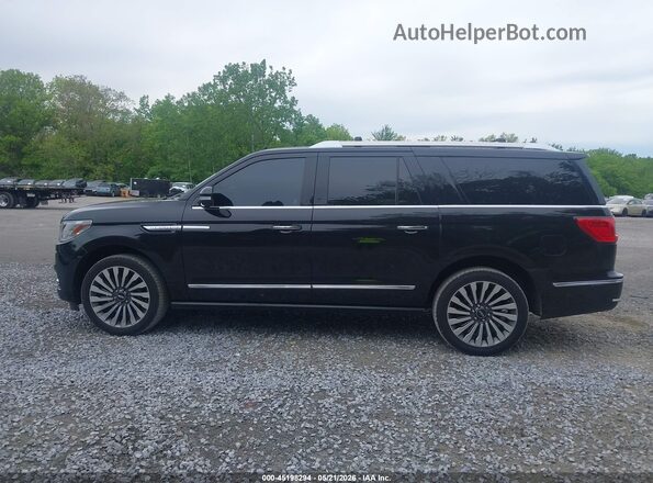 5LMJJ3LT7KEL21377 2019 LINCOLN NAVIGATOR L Black Widok wnętrza 360 stopni
