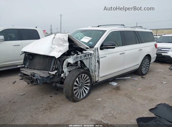 5LMJJ3LTXJEL08024 2018 LINCOLN NAVIGATOR L White Przód lewy