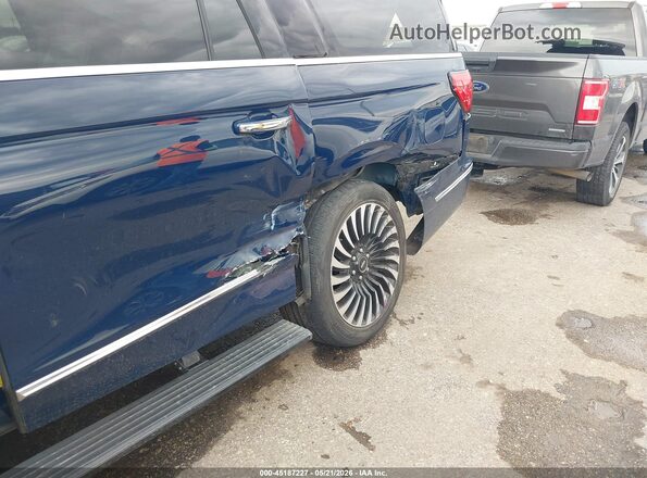 5LMJJ3TT9KEL03284 2019 LINCOLN NAVIGATOR L Blue 