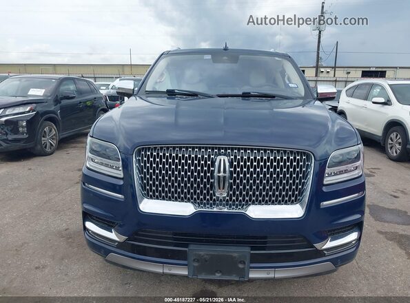 5LMJJ3TT9KEL03284 2019 LINCOLN NAVIGATOR L Blue 