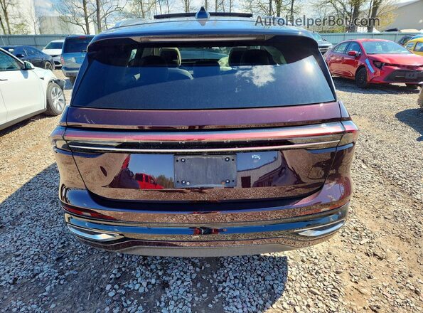 5LMPJ8KA7SJ897890 2025 LINCOLN NAUTILUS Burgundy Widok z tyłu