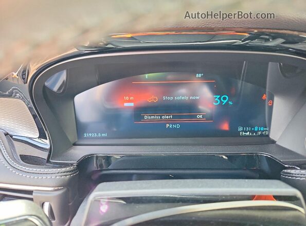 5LMTJ5DZ5PUL04744 2023 LINCOLN CORSAIR Gray Instrument cluster view