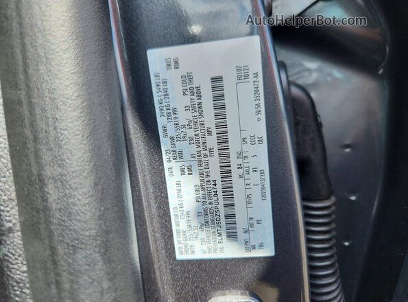 5LMTJ5DZ5PUL04744 2023 LINCOLN CORSAIR Gray 360 interior view