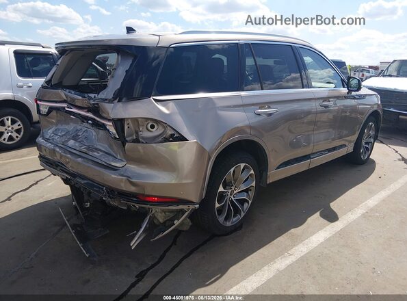 5LMYJ8XY3MNL00837 2021 LINCOLN AVIATOR Champagne Tył prawy