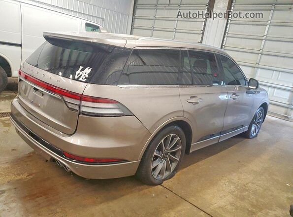 5LMYJ8XY5LGL19666 2020 LINCOLN AVIATOR Gold უკანა მარჯვენა