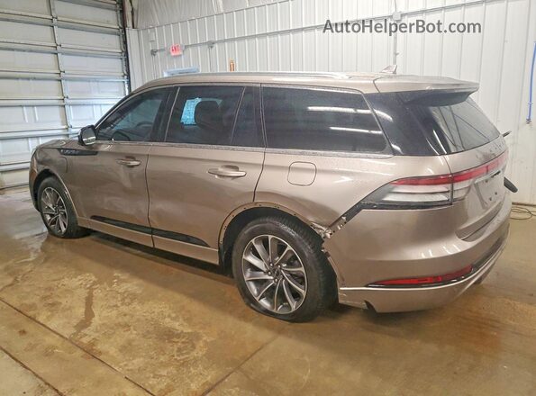 5LMYJ8XY5LGL19666 2020 LINCOLN AVIATOR Gold უკანა მარცხენა