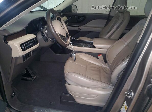 5LMYJ8XY5LGL19666 2020 LINCOLN AVIATOR Gold წინა სალონის ხედი