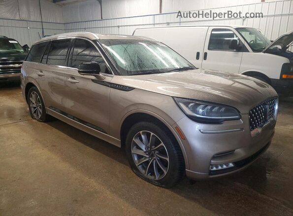5LMYJ8XY5LGL19666 2020 LINCOLN AVIATOR Gold წინა მარჯვენა