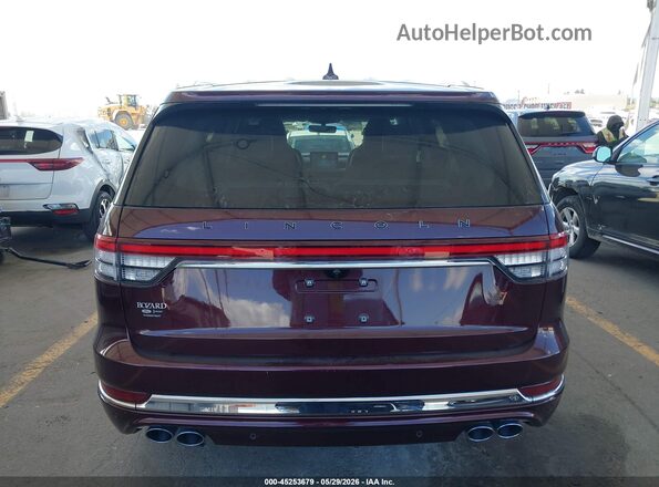 5LMYJ9YY9LGL25037 2020 LINCOLN AVIATOR Burgundy 