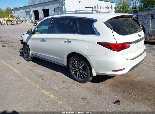 5N1AL0MM0GC505565 2016 INFINITI QX60 White უკანა მარცხენა