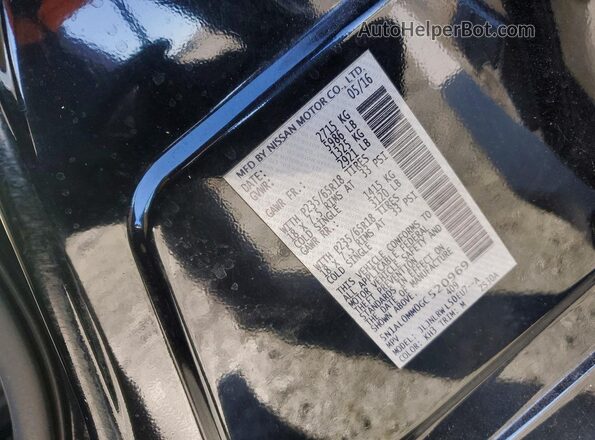5N1AL0MM0GC520969 2016 INFINITI QX60 Black 