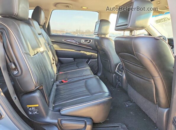 5N1AL0MM2GC523517 2016 INFINITI QX60 Gray Widok wnętrza z tyłu