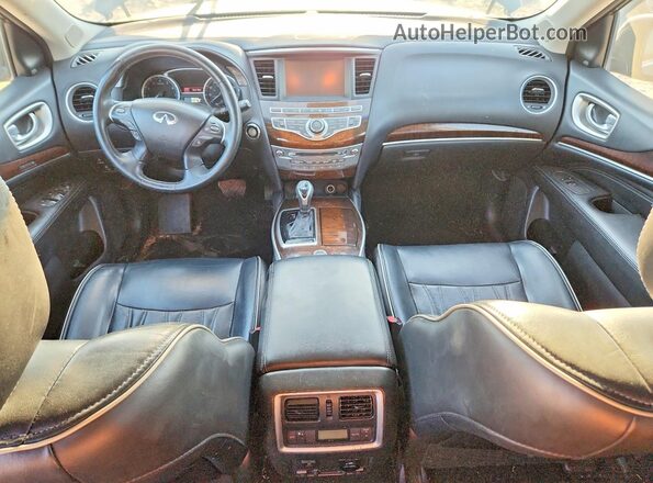 5N1AL0MM2GC523517 2016 INFINITI QX60 Gray Widok deski rozdzielczej