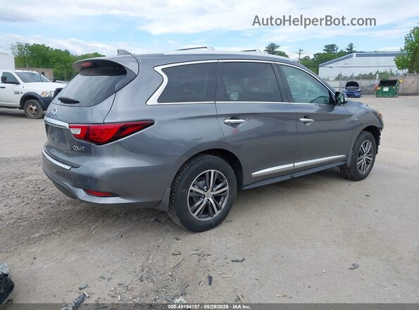 5N1AL0MM3GC510338 2016 INFINITI QX60 Gray Задня права чверть