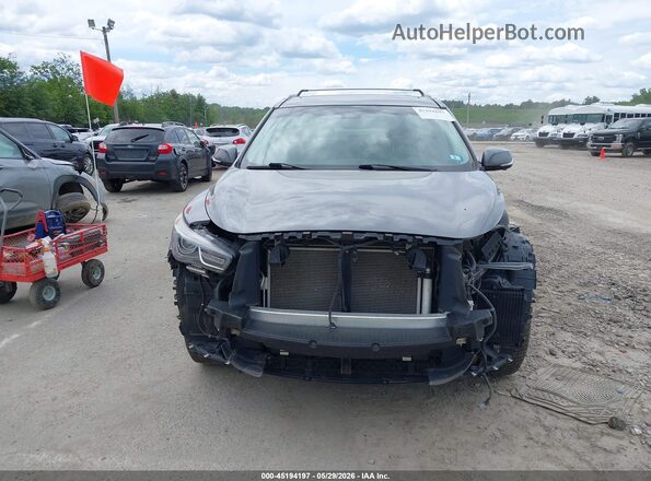 5N1AL0MM3GC510338 2016 INFINITI QX60 Gray Вид задньої частини салону